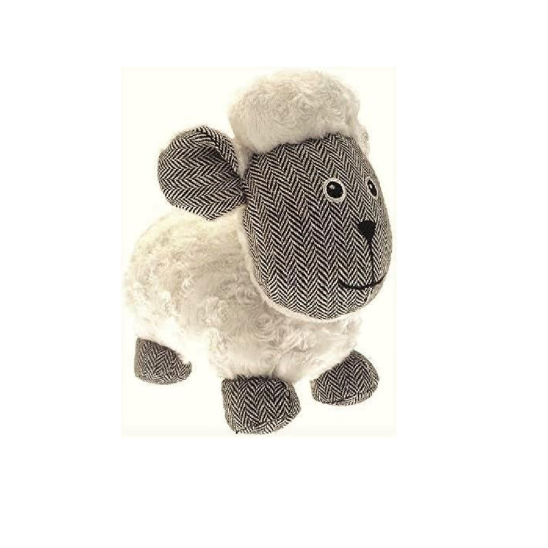 Calton Sheep Fabric Floor Door Stop