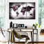 «Aged World Map XL» sur toile par 3 pièces par Finnian P-47285561