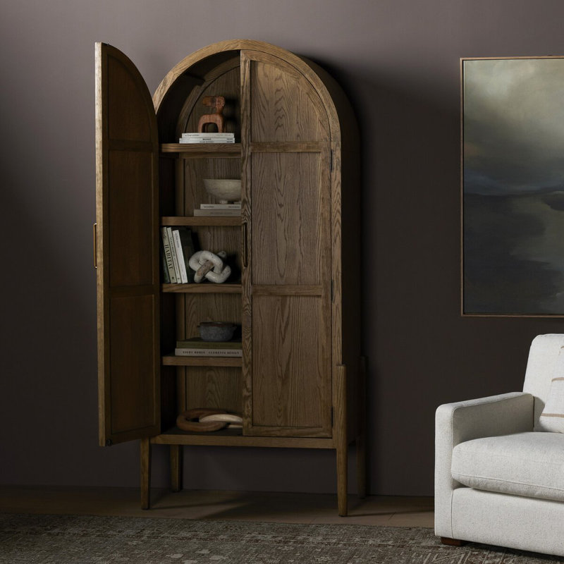 Tolle China Cabinet, Brown
