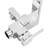 1-Handle Freestanding Floor Mount Roman Tub Faucet Bathtub Filler with Hand Shower in Chrome