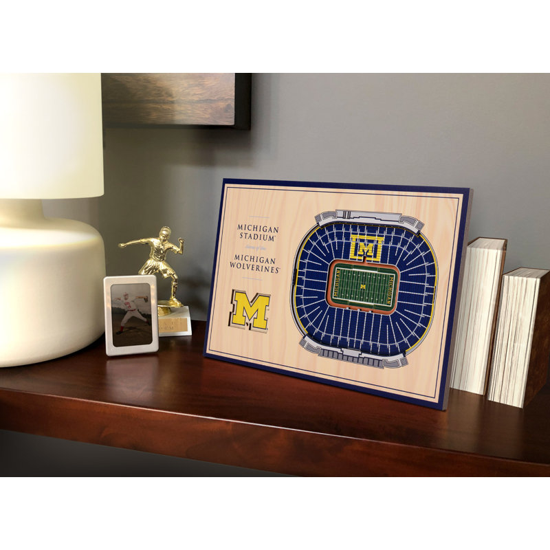 Affichage de bureau ncaa 3d stadiumviews, Université du Michigan