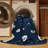 Machine Washable Space Gray Area Rug-1777009044