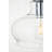 Inola 1-Light Glass Dome Pendant -247275959