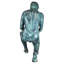 Man with Shell Statue