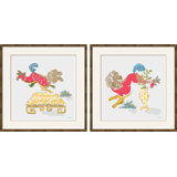 Foo Male & Female Print by Dana Gibson