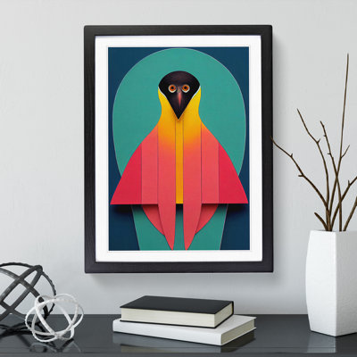 Unforgettable Bird Abstract - Wall Art