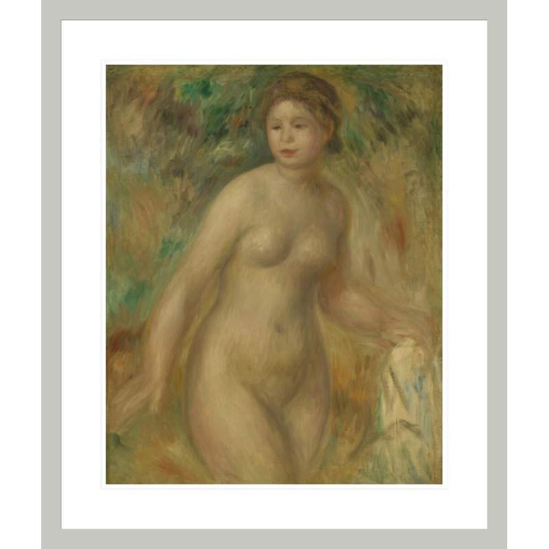 Nu-Pierre-Auguste Renoir - Impression giclée sur cadre, 27,68 po H x 23,5 po L
