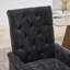 Chaise de salle à manger rembourrée Lumira Farmhouse avec dossier-135411800