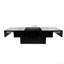 Extendable Coffee Table With Sliding Top And Hidden Storage For Bedroom Living Room, Luxurious Finish, 15Mm Particle Board 3Mm , 38.46 In Depth, 19.71 Width Tabletop Relaxing Black, Width, 15.15
