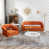 Velours orange
