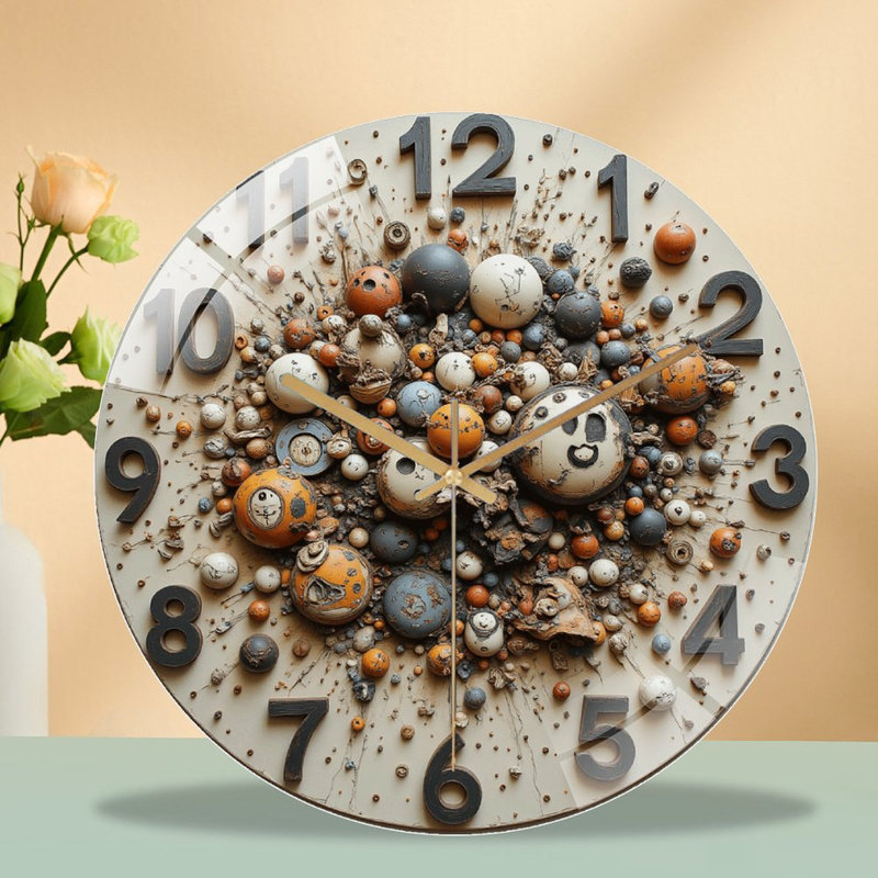 Horloge murale 12 po