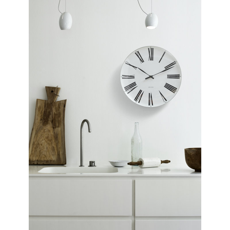 Roman Metal Skeleton Wall Clock, Extra Large
