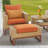 Tullio 5 Piece Rattan Seating Group with Sunbrella® Cushions-1756936006