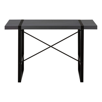 Computer Desk, Home Office, Laptop, 48"L, Work, Grey Laminate, Contemporary, Modern