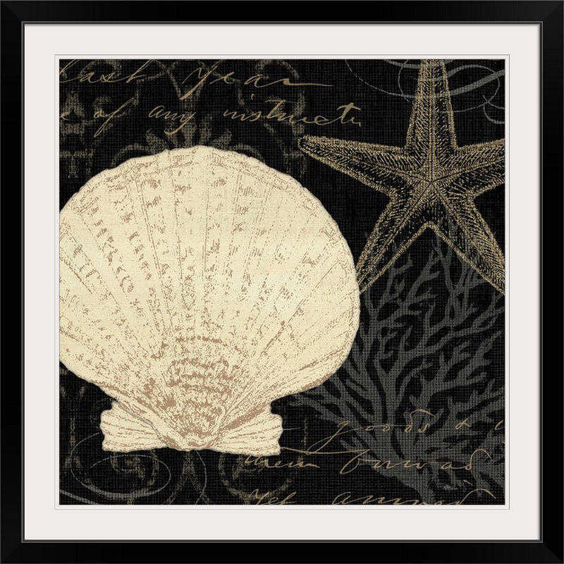« côtier moonlight ii », reproduction d’impression, H 35 po x l 35 po x P 1,5 po, Toile