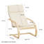 Ashanta Solid Wood Rocking Chair-1577118105