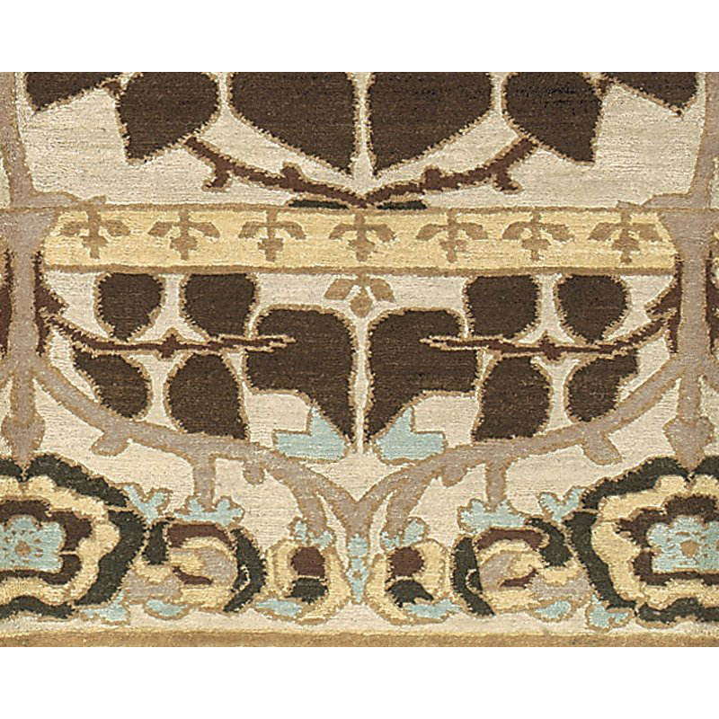 Inverness Wool Oriental Area Rug in Beige/Brown, Rectangle 12' x 16'