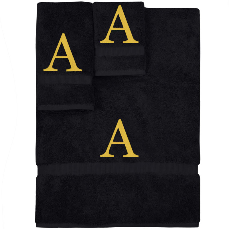 Mulit-Size Set, A, Black/Gold