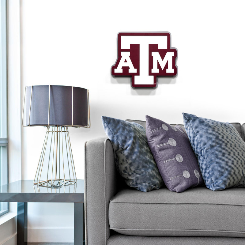 NCAA Texas A&M Aggies 3DX Die Cut Wall Art