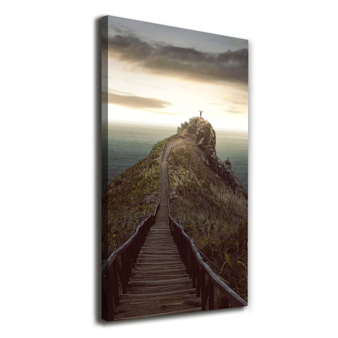 Path on the Rock - Kunstdrucke auf Leinwand