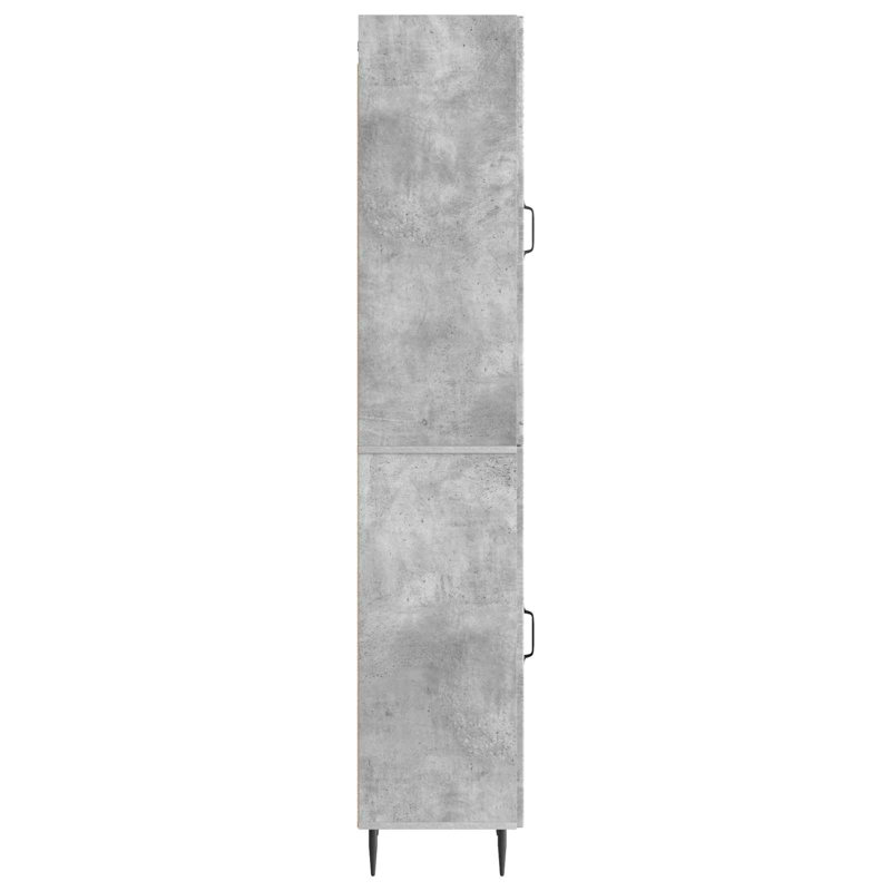 Storage Cabinet, Concrete Grey