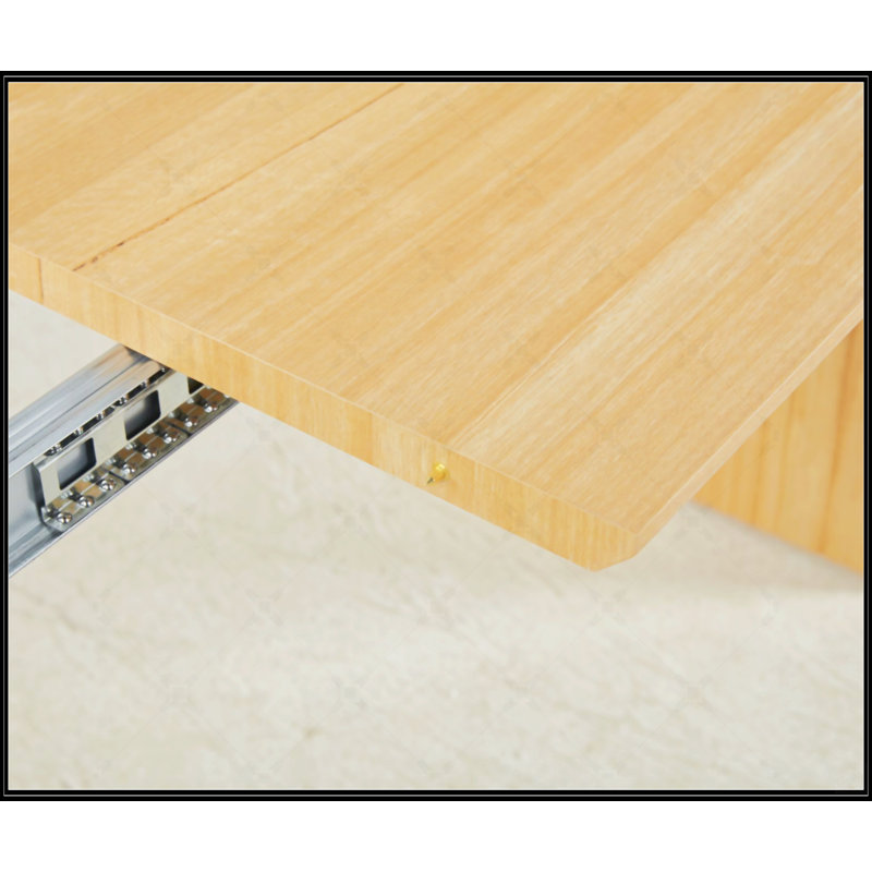 Table extensible, Chêne