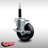 4 Inch SS Phenolic Swivel 3/4 Inch Expanding Stem Caster with Brake SCC