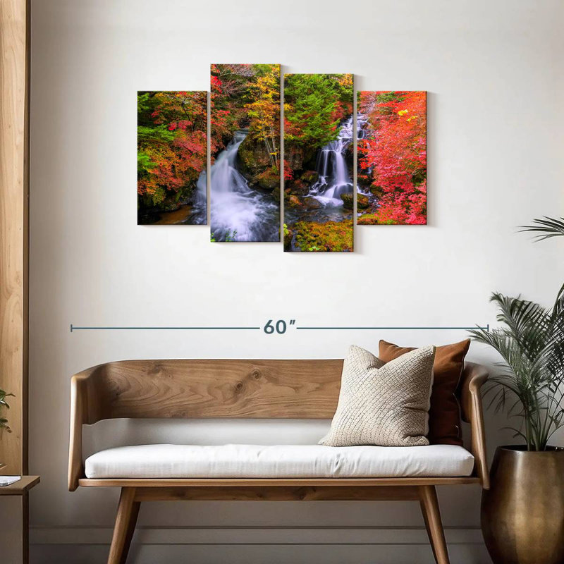 Alvord, automne aux chutes de Ryuzu, H 27 po x l 43 po