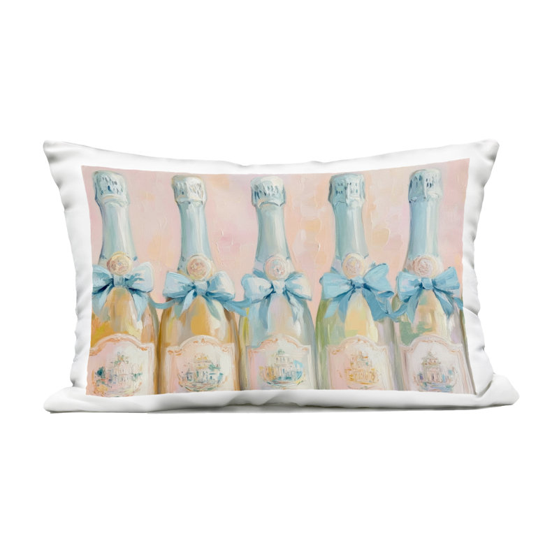 Coussin d'extérieur Pastel Blue Champagne