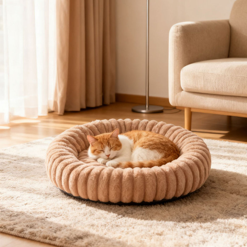 Pet Bed, 60, Khaki