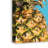 Large Pineapple - Graphic Art on Canvas-24442267-24442276