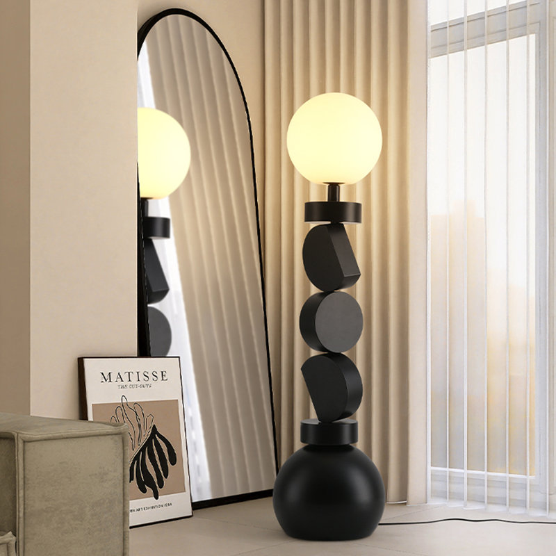Iron Structure Without Plastic Floor-Standing Lamp For The Home