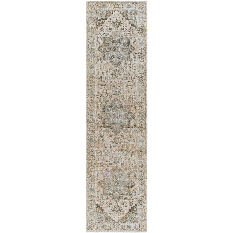 Hoeft Oriental Indoor Rug, Runner 2'6" x 8'
