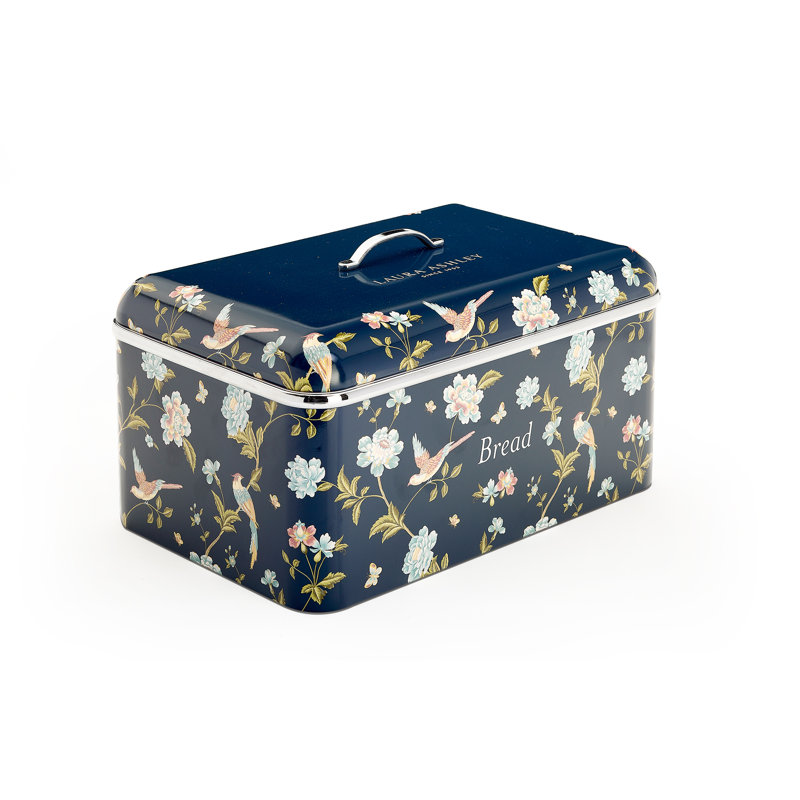 VQ - Boîte à pain Laura Ashley, Bleu marine Elveden
