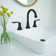 Widespread 2-handle Bathroom Faucet with Drain Assembly