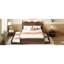Grand lit plateforme en noyer avec fonction attrayante et lit gigogne simple TG-1430120534