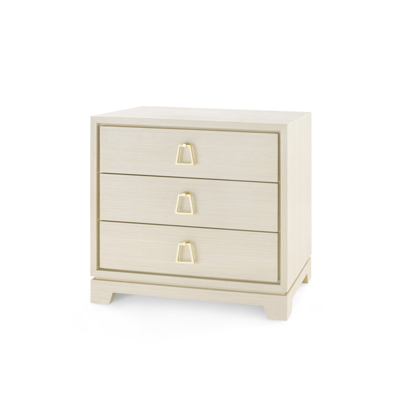 Stanford End Table, Blanched Oak