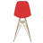 Bagimont 29.5" Acrylic Bar Stool in Gold Chrome Base-398590541