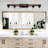 42" Rustic 6-Light Vanity Light