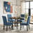 Carliana 4 - Person Four Leg Dining Set-19123735