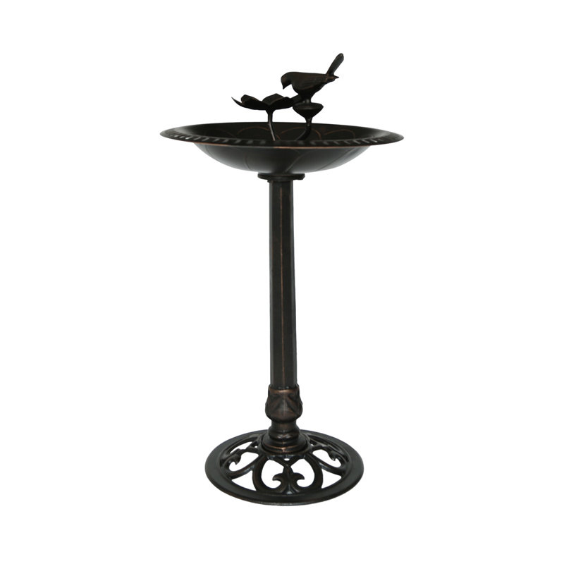 Aluminum,Iron Birdbath