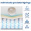 Matelas hybride moyen en mousse à mémoire de forme 10 po avec certification CertiPUR-US, OEKO-TEX-768505491-768505492