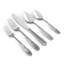 Cast Iron 5 - Piece Stainless Steel Flatware Set - Service for 1