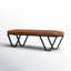 Darrow Leather Bench-647239485
