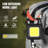 2'' Battery Powered Integrated LED Work Light
