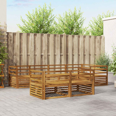 325cm Wide Patio Sectional Set