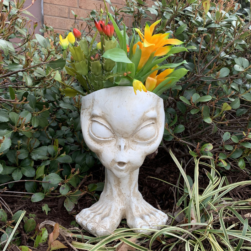 Ancient Alien 2 Piece Sister Zoe and Brother Roswell Muggly's Statue Set