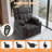 Large Power Lift Recliner Chairs with Cupholder, Remote Control, Side Pockets-199707613