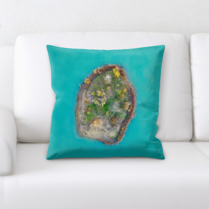 Housse et insert de coussin carré Darnell The Great Sea