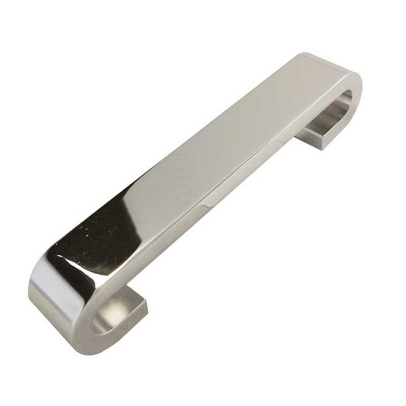 Arles 12.8cm Centre Arch Handle, Polished Chrome